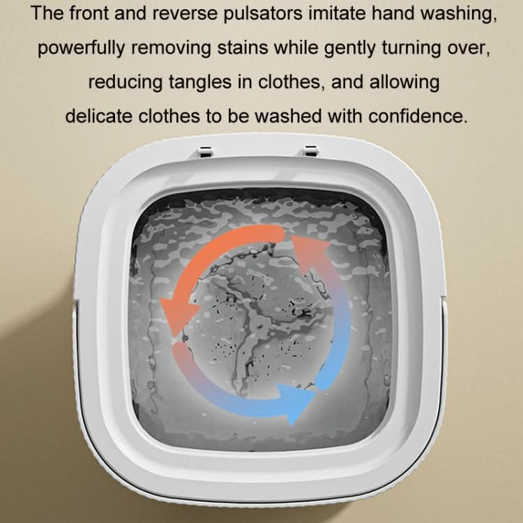 Small Portable Folding Multifunctional Underwear Washing Machine