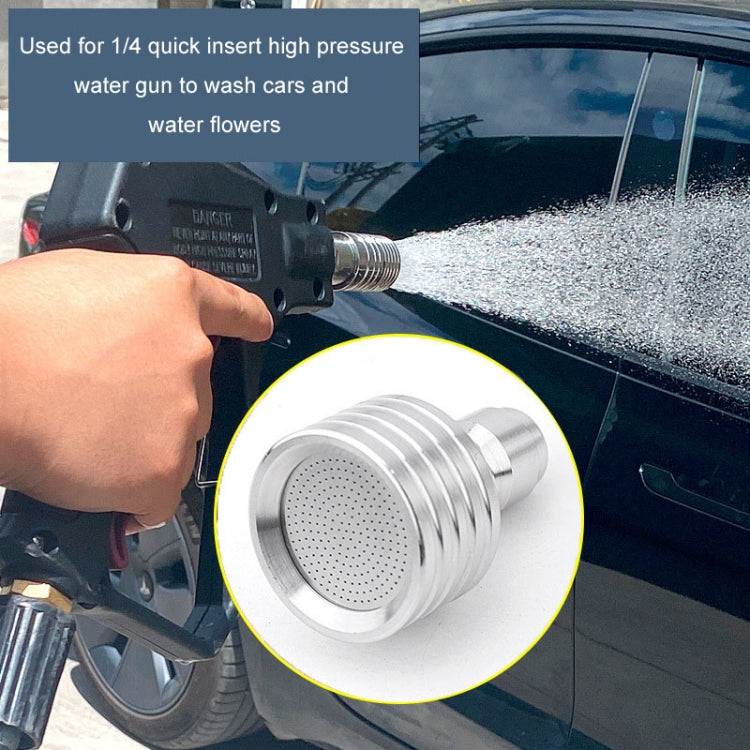 High-pressure Car Wash 1/4 Fast Insert Water Lance Stainless Steel Sprinkler Anti-splash ÎҵÄÉ̵ê