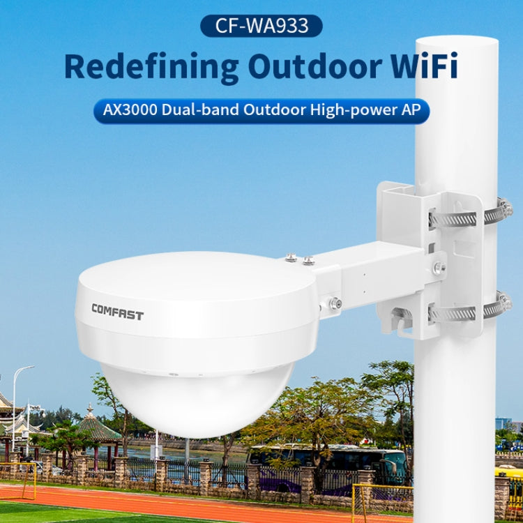 COMFAST WA933 Wi-Fi6  3000Mbps Outdoor Access Point Dual Band Waterproof Wireless Router Support VLAN