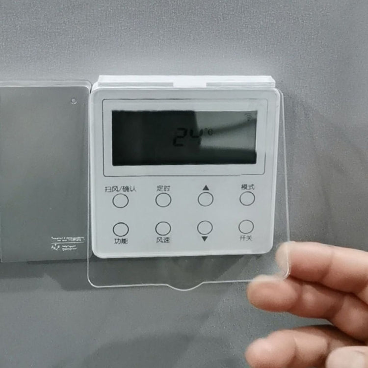 86x86mm CAir Conditioning Switch Control Panel Anti-Touch Dust-Proof Protective Cover