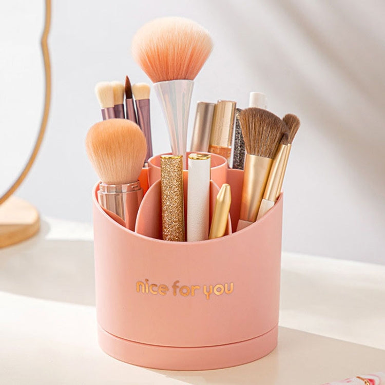 Rotating Skincare Cosmetic Storage Case Compartment Desktop Lipstick Makeup Brush Bucket My Store