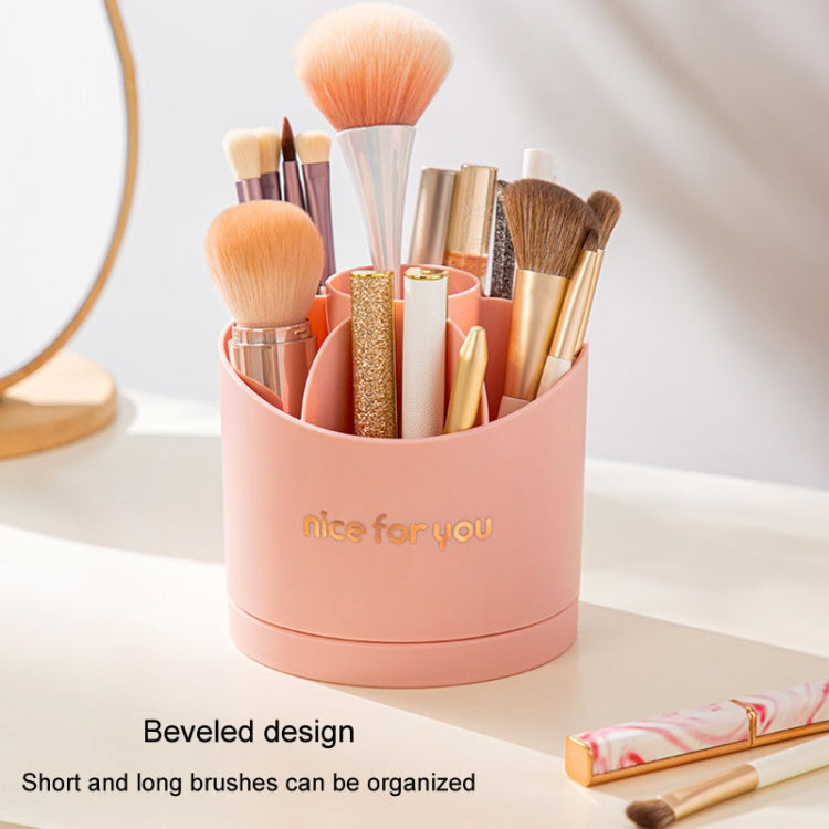 Rotating Skincare Cosmetic Storage Case Compartment Desktop Lipstick Makeup Brush Bucket My Store