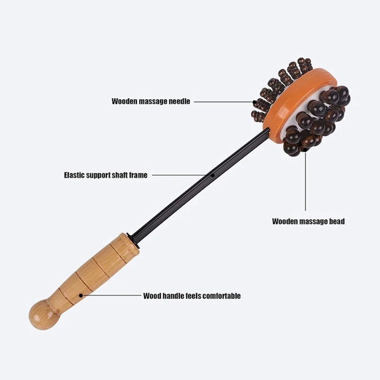 Handheld Knocking Fitness Hammer Double Head Meridian Massage Hammer