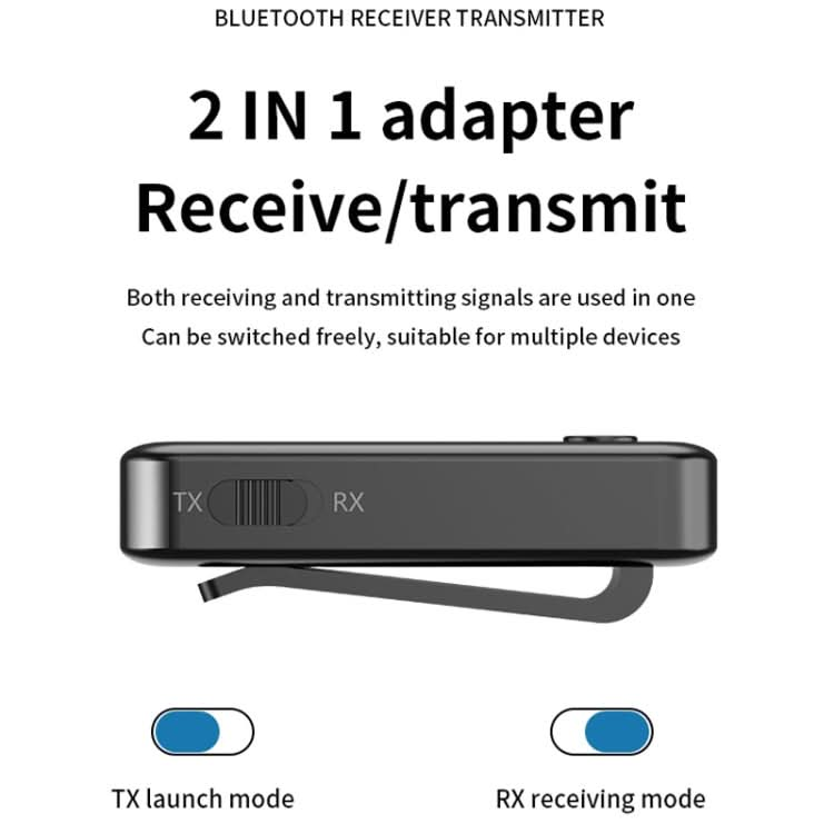 2 In 1 AUX Bluetooth 5.3 Receiver Transmitter USB Audio Adapter