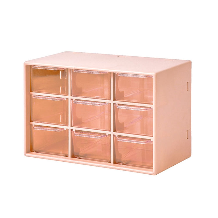 Transparent Desktop Small Objects Compartment Drawer Organizer Hair Accessories Storage Case