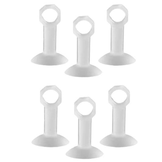 6pcs Transparent Window Door Handle Anti-collision Silicone Protective Cover-Reluova