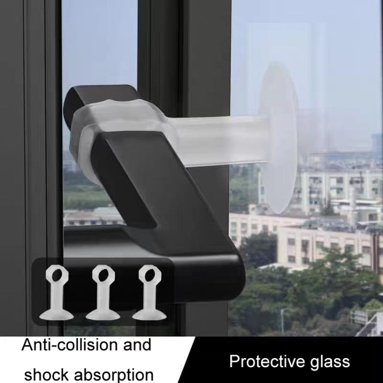 Transparent Window Door Handle Anti-collision Silicone Protective Cover