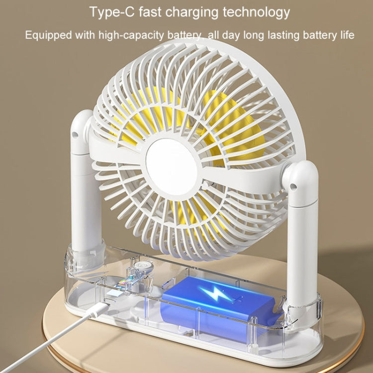 Portable Retractable USB Home Desktop Fan Large Wind Power Outdoor Ceiling Fan Reluova