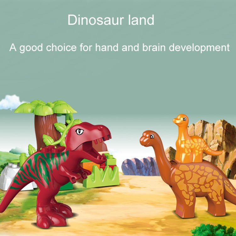 Children Dinosaur Building Block Paradise Large Particle Assembly Household Toys