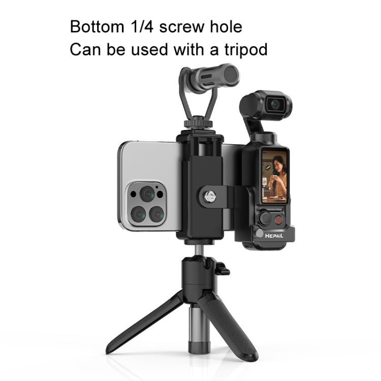 For DJI OSMO Pocket 3 HEPAIL Extended Phone Holder Adapter Protection Bezel My Store