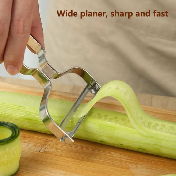 Large Kitchen Stainless Steel Melon Peeler Household Vegetable And Fruit Pitcher Reluova