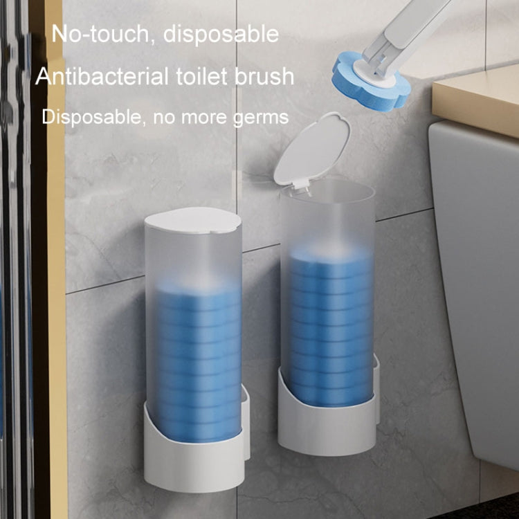 Disposable Toilet Brush Dissolving Replacement Brush Toilet Cleaning Set