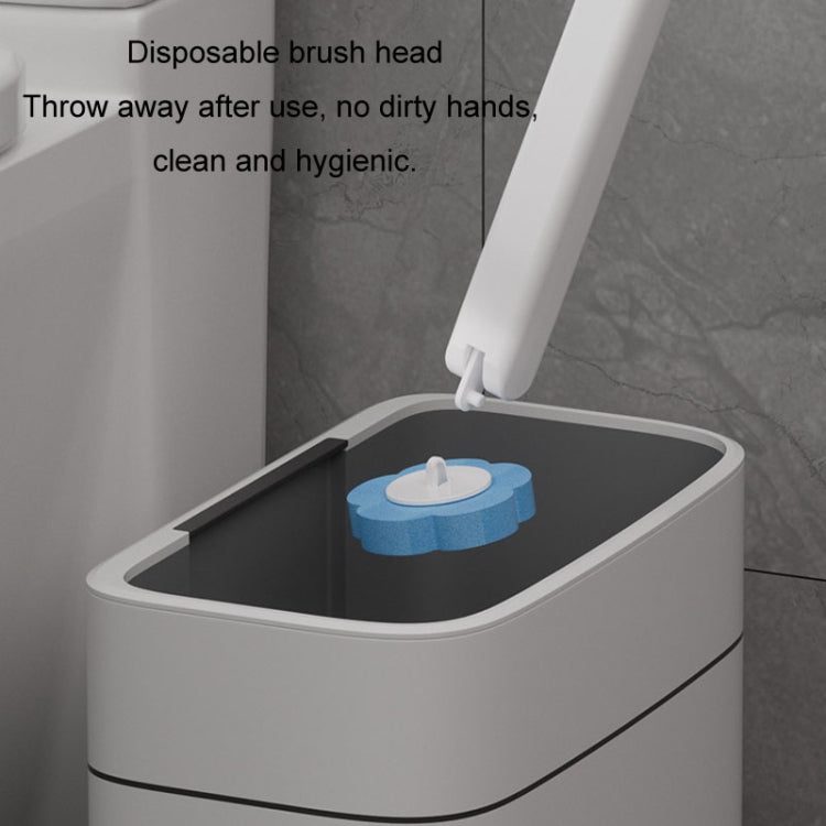 Disposable Toilet Brush Dissolving Replacement Brush Toilet Cleaning Set