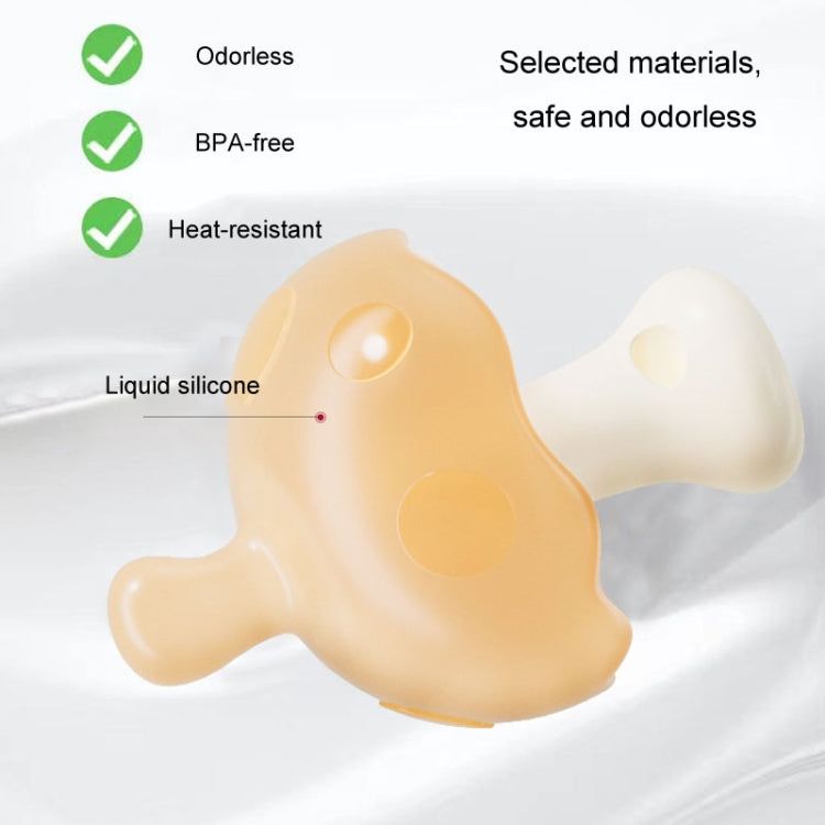 Baby Silicone Teether Small Mushroom Type Anti-Eating Hand Baby Teething Stick My Store