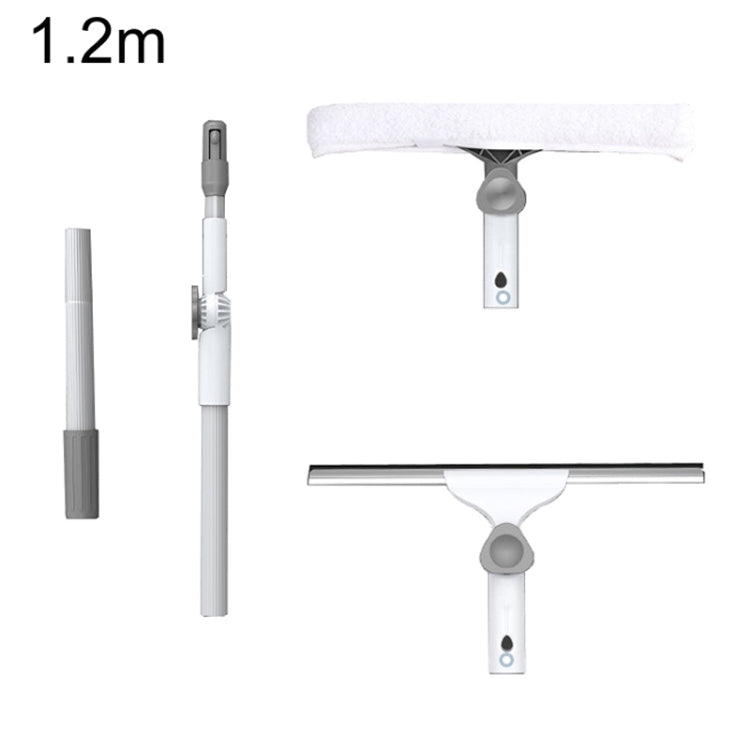 1.2m Household Universal Splicing Pole Glass Wiper Glass Cleaning Tools Standard Set-Reluova