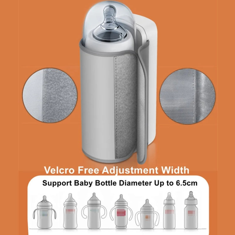 18W 6000mAh Baby Bottle Warmer With Digital Display 6 Levels Temperature Adjustment NNQ-2-Reluova