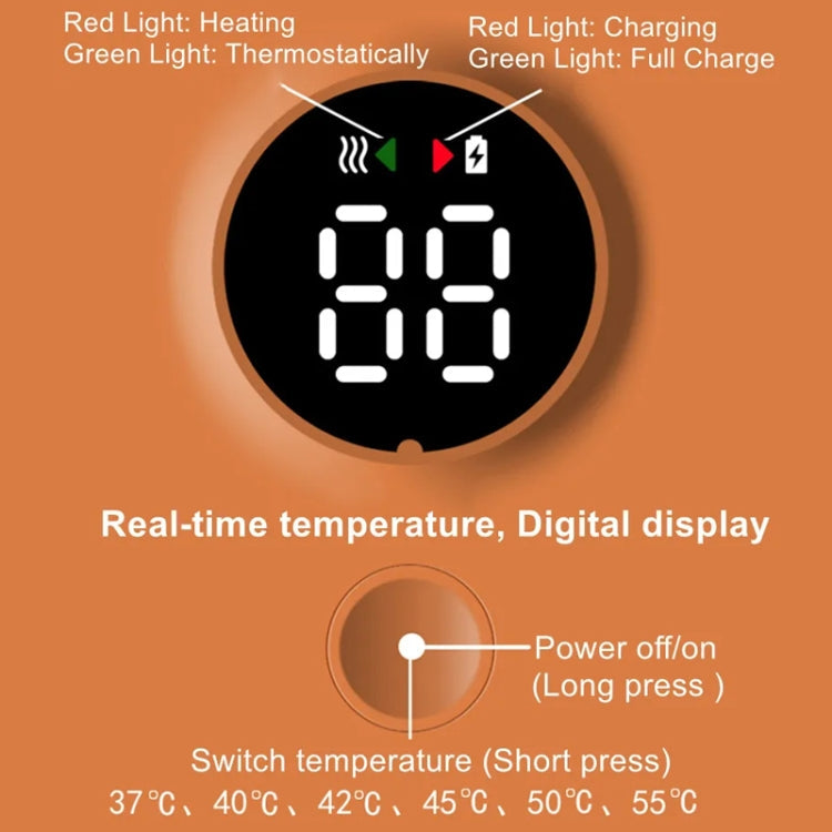 18W 6000mAh Baby Bottle Warmer With Digital Display 6 Levels Temperature Adjustment NNQ-2-Reluova