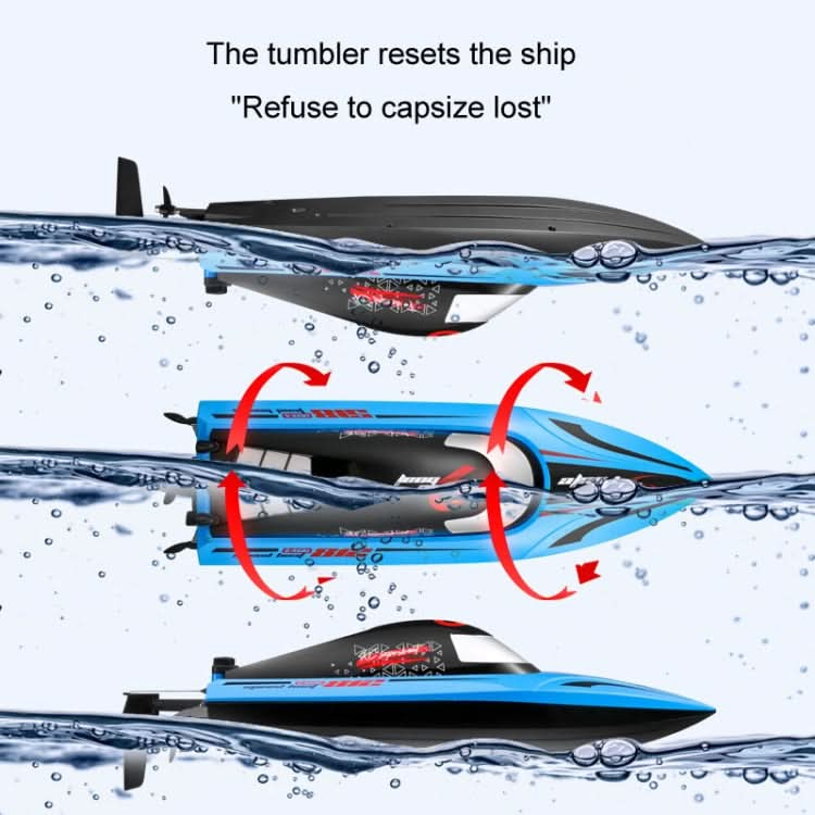 812 High-Speed RC Boat Large Horsepower Speedboat Long Endurance Waterproof Boys Water Toy Reluova