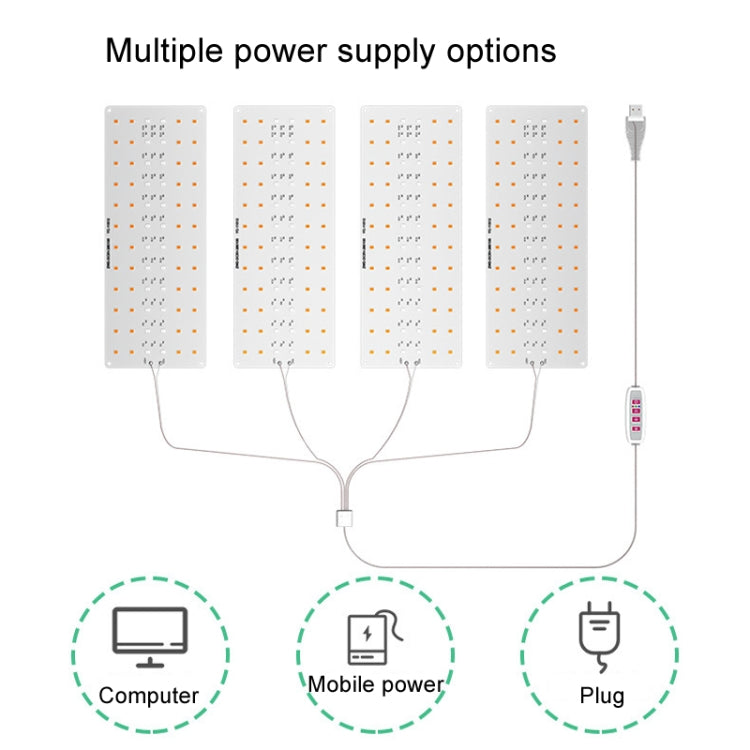 USB 5V LED Hanging Growth Light Indoor Quantum Plate Plant Fill Light My Store