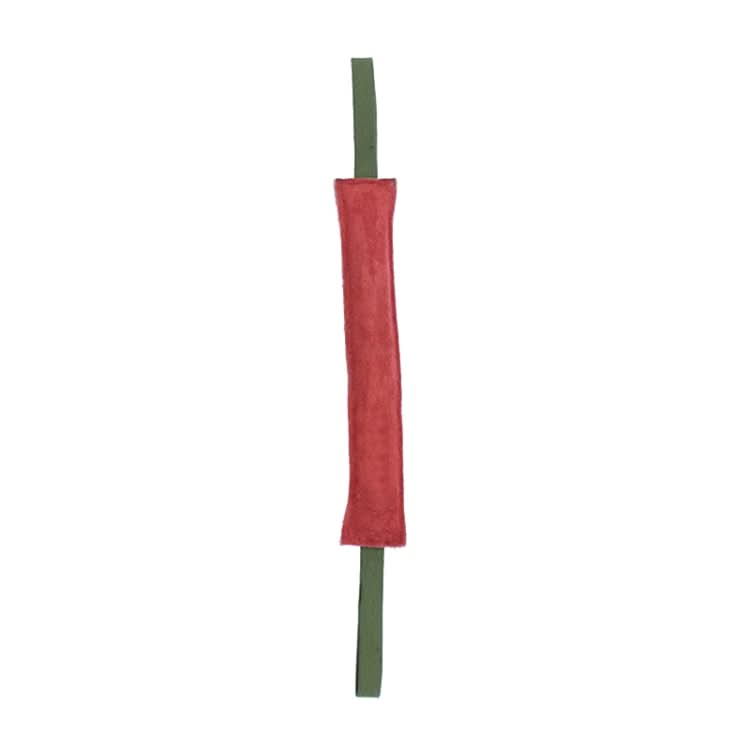 6.7 x 40cm Cowhide Training Dog Bite Stick Pet Toning Toys(Brick Red)-Reluova