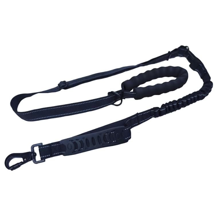 2.5 x 150cm Pet Vehicle Safety Leash Multifunctional Towing Belt Dog Leash(Black)-Reluova