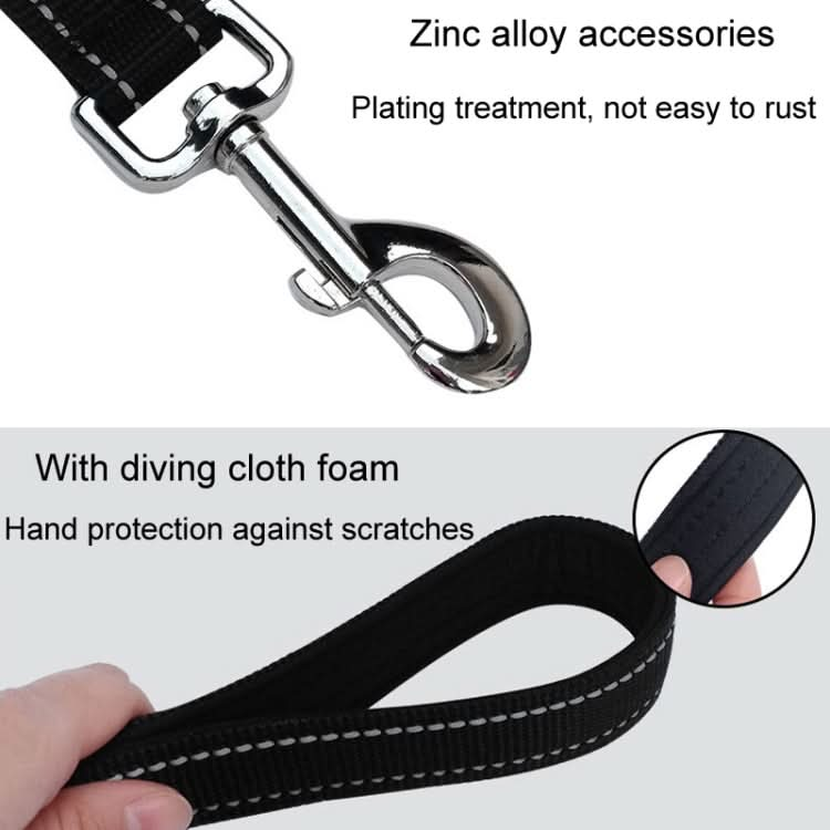 20m Pet Tracking Towing Leash Multifunctional Dog Walking Leashes(Black)-Reluova