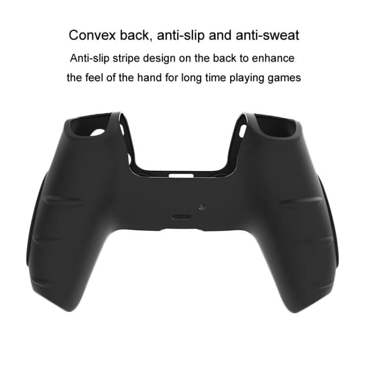 For PS5 Gamepad Silicone Protective Case Anti-Skid Soft Silicone Cover Reluova