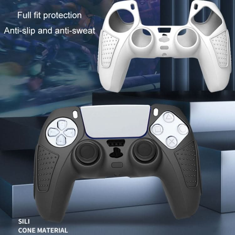 For PS5 Gamepad Silicone Protective Case Anti-Skid Soft Silicone Cover Reluova