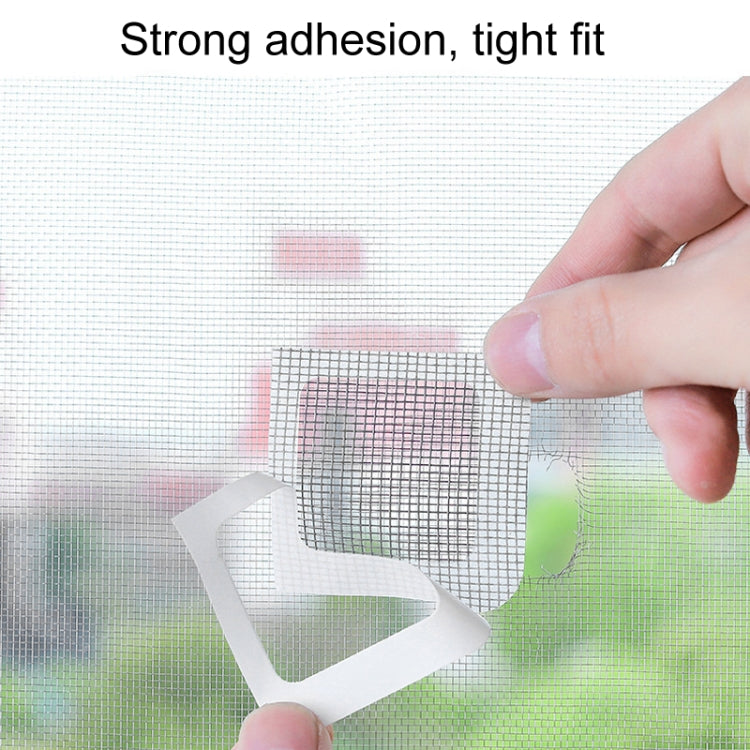 10pcs Household Floor Drain Stickers Anti-Mosquito Stickers For Screens Window Screen Hole Repair Subsidies(3 Rectangle Structure)-Reluova