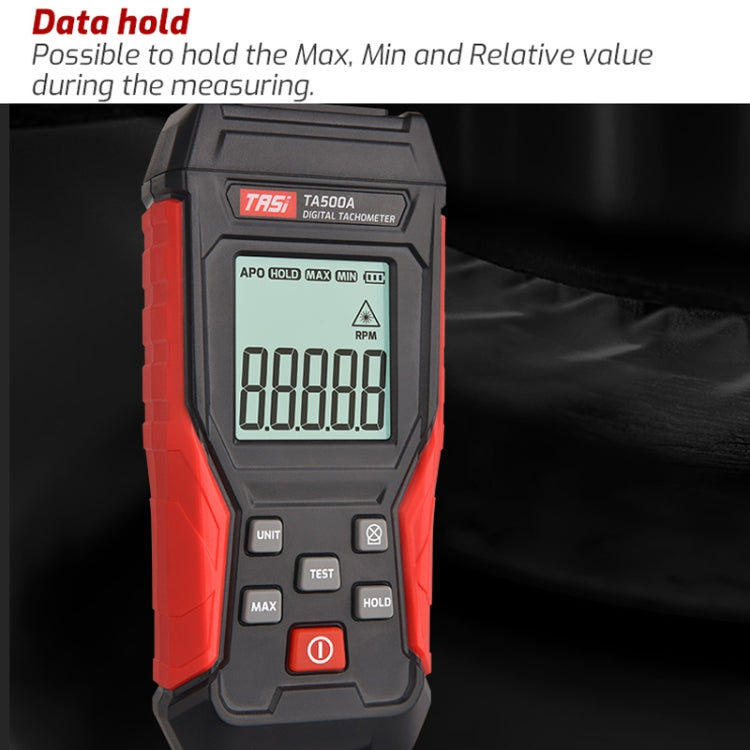 Laser Tachometer Digital Display Measuring Speed Meter Reluova