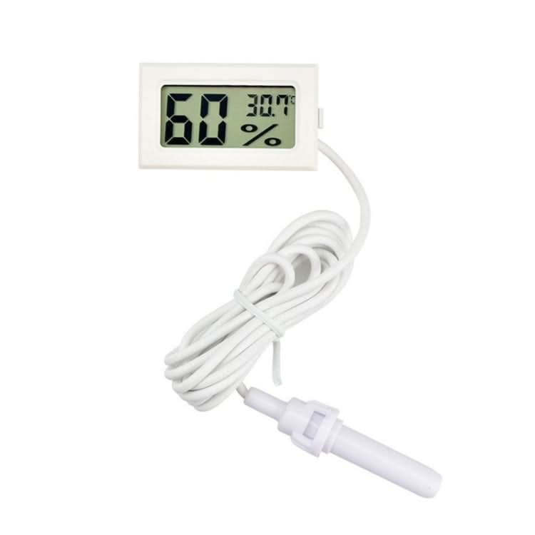 With Probe Digital Thermometer Hygrometer Electronic Temperature Detection Sensor - Reluova