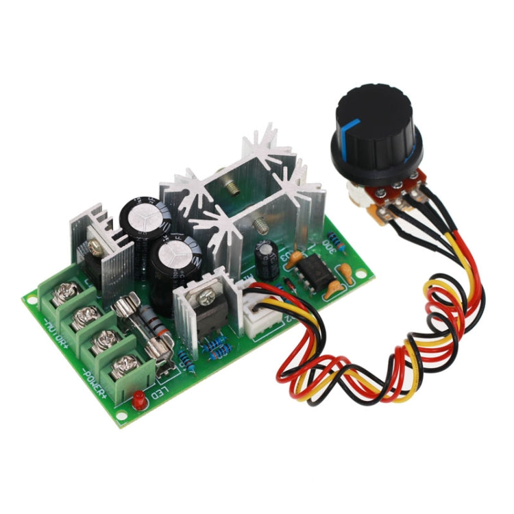 20A 12V24V36V48V DC Motor Speed Controller High Power Drive Module PWM Controller-Reluova