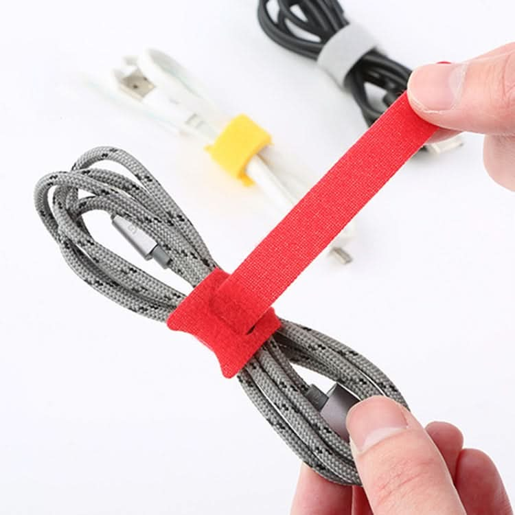 20pcs Nylon Fixed Packing Tying Strap Data Cable Storage Bundle