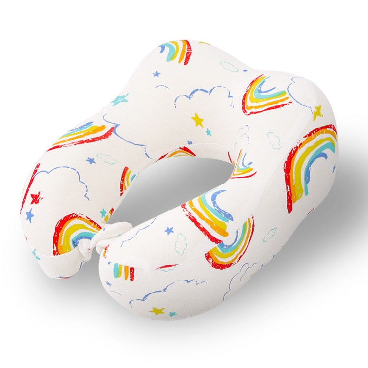 Children U-Shaped Memory Pillow Portable Cartoon Neck Care Pillow My Store