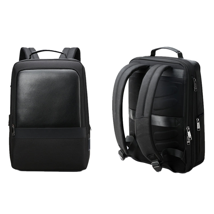 Bopai 61-26111 Large Capacity Business Commuter Laptop Backpack With USB+Type-C Port