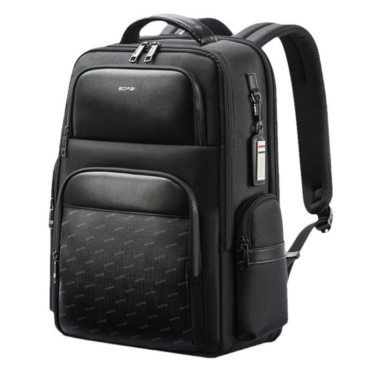 Bopai 61-91911 Large Capacity Business Waterproof Laptop Backpack With USB+Type-C Port