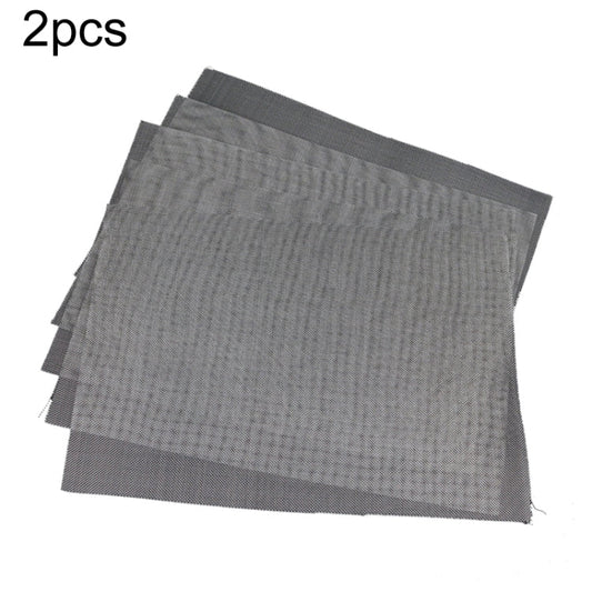 2pcs Plastic Repair Mesh Car Bumper Crack Fixing Mesh