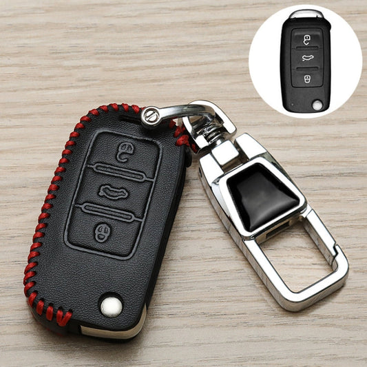 For Volkswagen Key Cover Multifunctional Keychain Anti-lost Number Plate