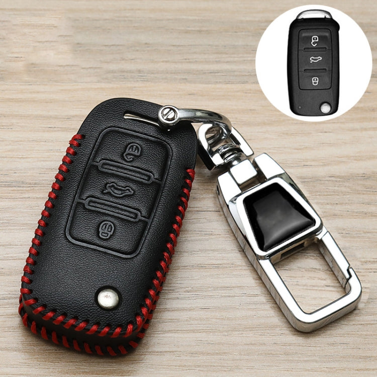 For Volkswagen Key Cover Multifunctional Keychain Anti-lost Number Plate