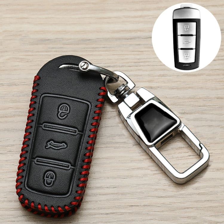 For Volkswagen Key Cover Multifunctional Keychain Anti-lost Number Plate