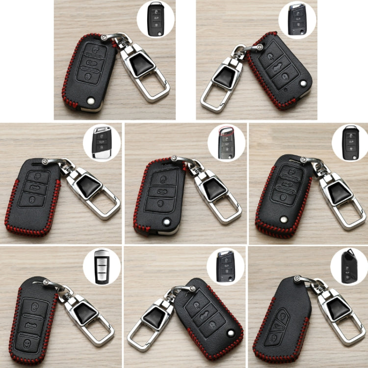 For Volkswagen Key Cover Multifunctional Keychain Anti-lost Number Plate