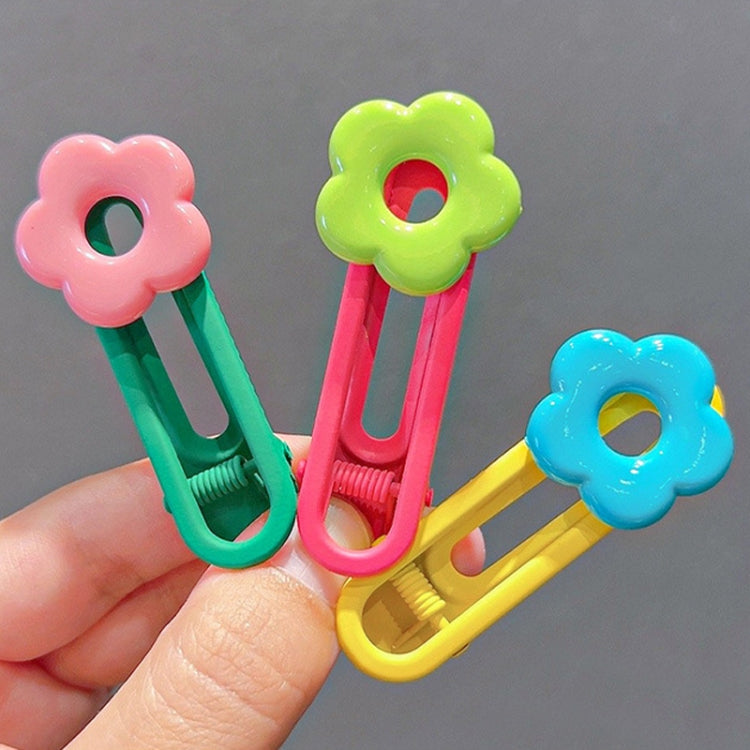 5pcs /Box Cute Children Hair Clips Cartoon Colorful Barrettes Set My Store