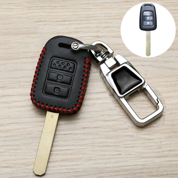 For Honda Car Key Cover Multifunctional Keychain Anti-lost Number Plate