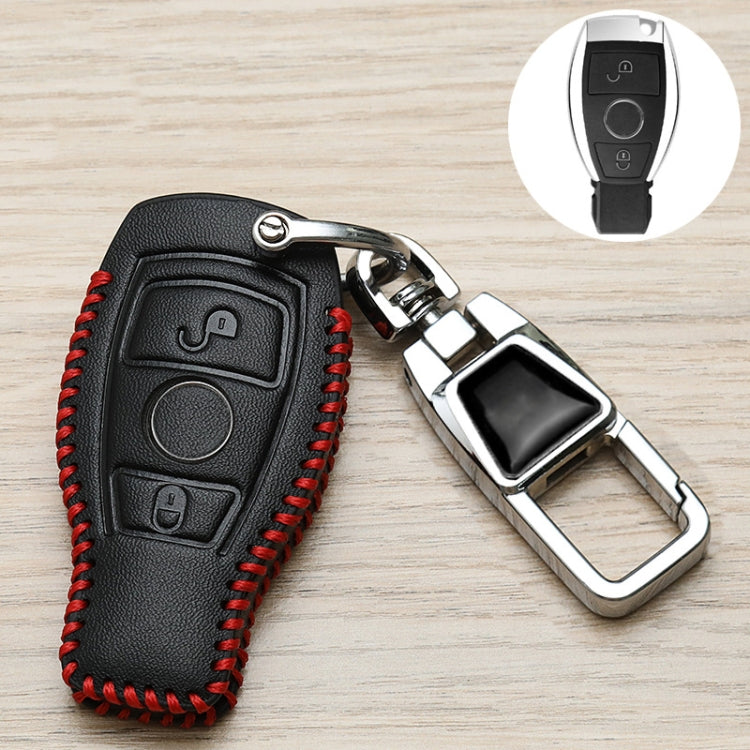 For Mercedes-Benz Car Key Cover Multifunctional Keychain Anti-lost Number Plate