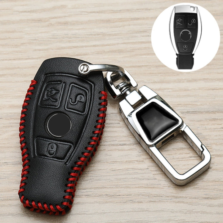 For Mercedes-Benz Car Key Cover Multifunctional Keychain Anti-lost Number Plate