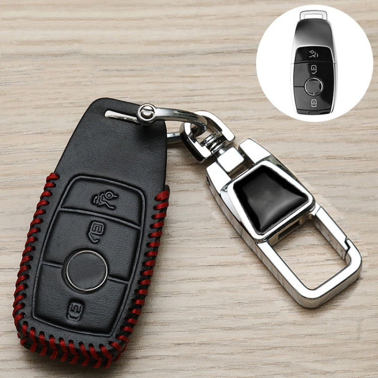 For Mercedes-Benz Car Key Cover Multifunctional Keychain Anti-lost Number Plate