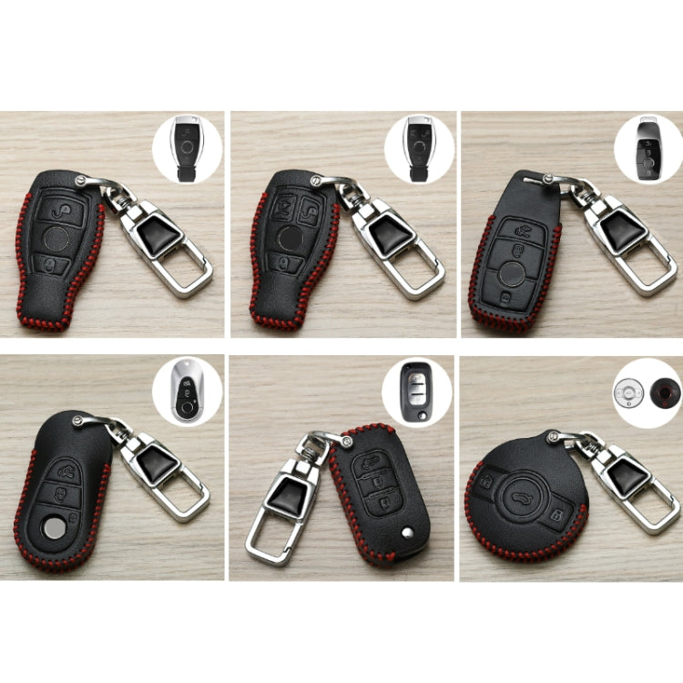 For Mercedes-Benz Car Key Cover Multifunctional Keychain Anti-lost Number Plate