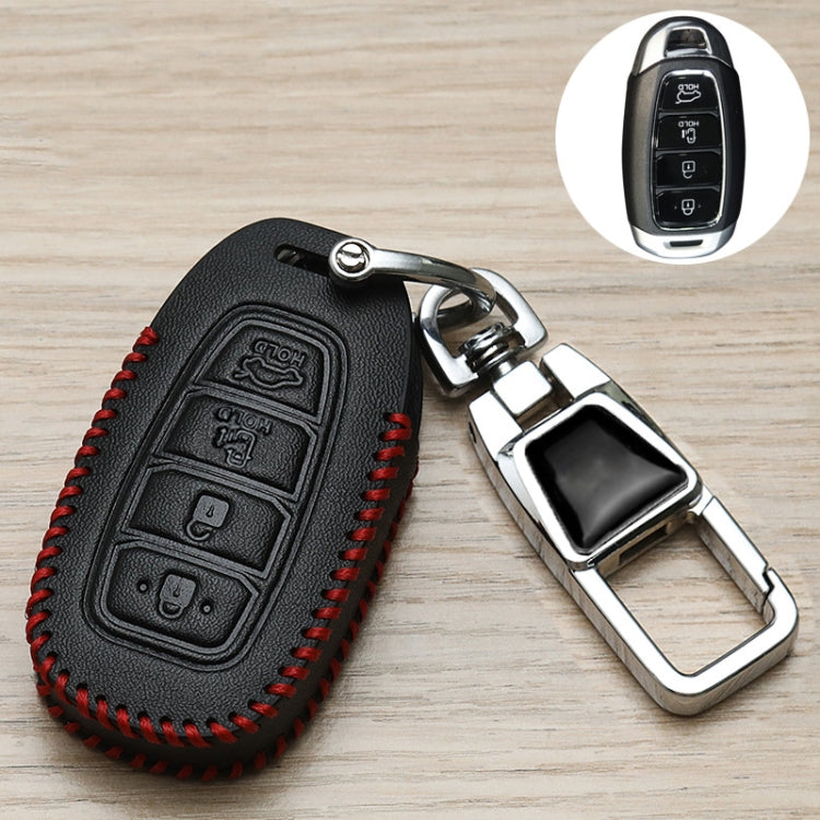 For Hyundai Car Key Cover Multifunctional Keychains Anti-lost Number Plates