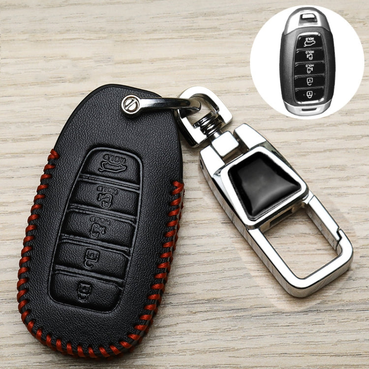 For Hyundai Car Key Cover Multifunctional Keychains Anti-lost Number Plates