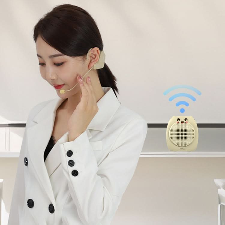 ASiNG S16  2.4G Wireless Voice Amplifier with Headset Microphone for Teachers Tour Guides